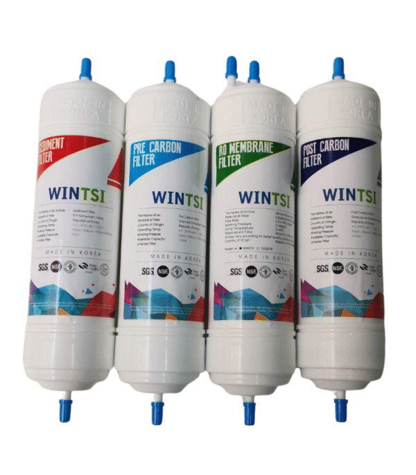 Pack Filtres 4 Étapes WINTSI – Spécial Fontaines Chaude & Froide (type APS)